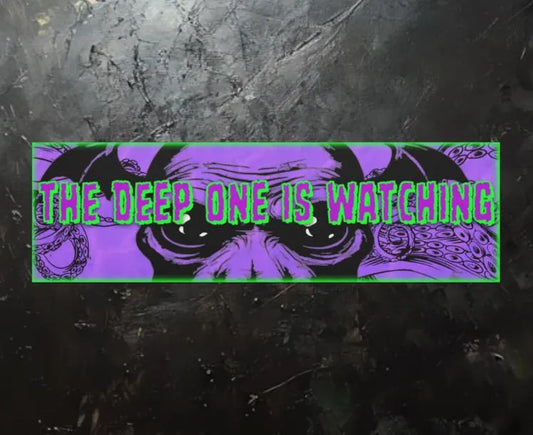 Eldritch Watcher Car sigil - Cthulhu inspired Car magnet