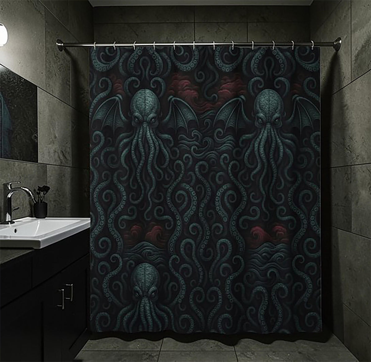 Portal to the Deep Shower Curtain