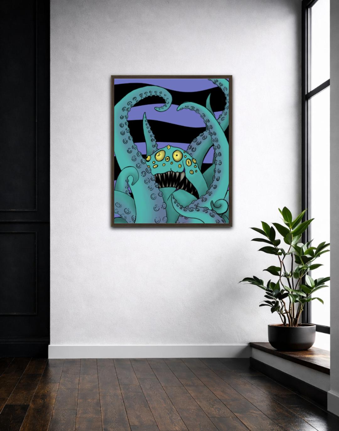 Terror from the Depths - 8x10 Print