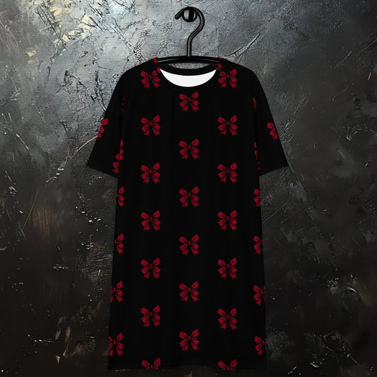 Widow's Ribbon T-shirt dress